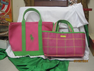 pri  Polo Sport Ralph Lauren Mini Tote 90s Y2K Red Nylon Purse | eBay