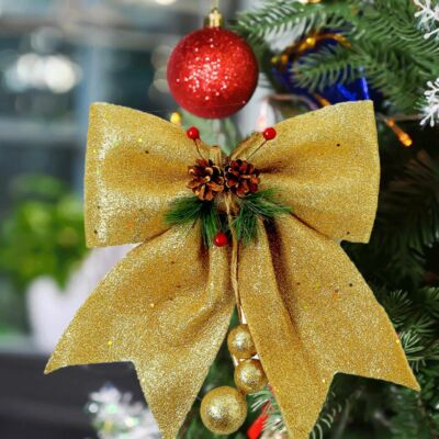 ties for christmas decorations