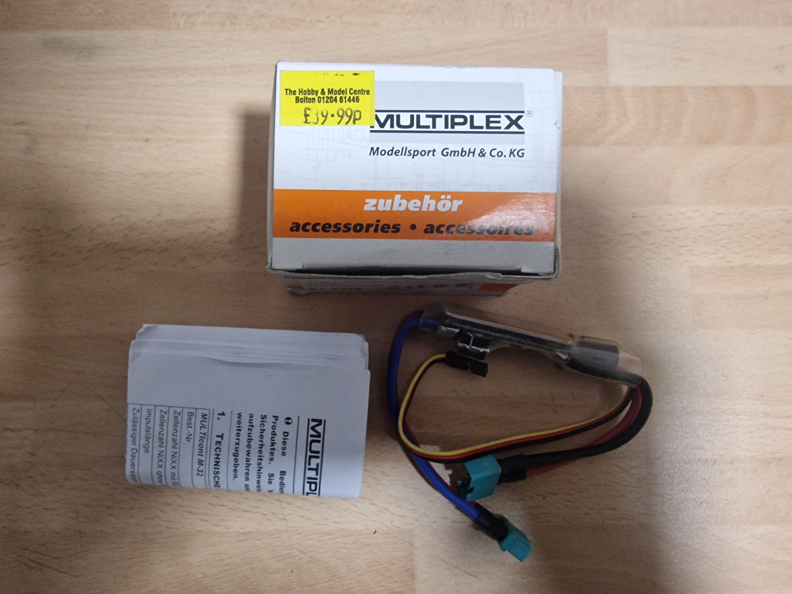 72279 Multiplex MULTIcont M-32 Speed Controller
