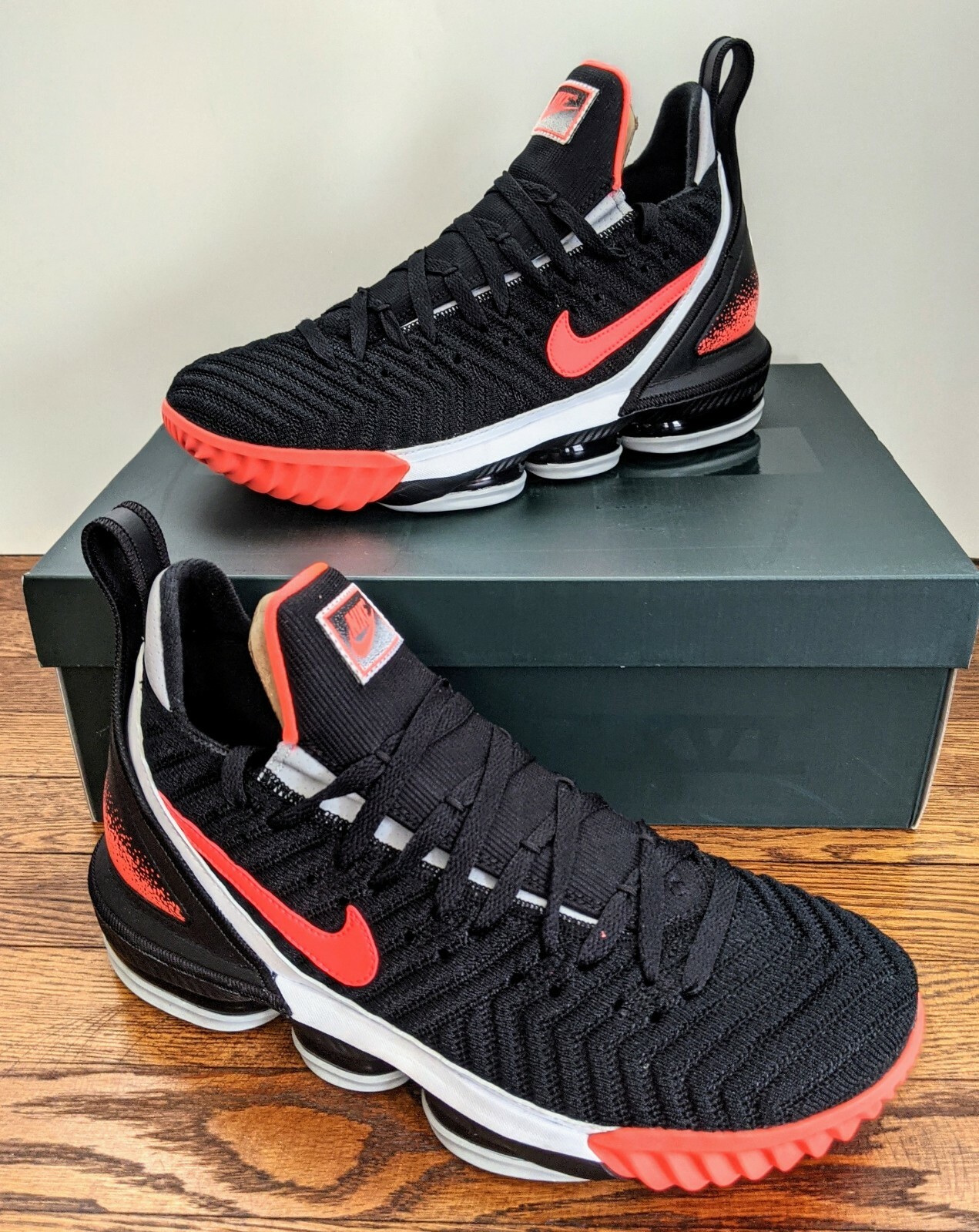 lebron hot lava black