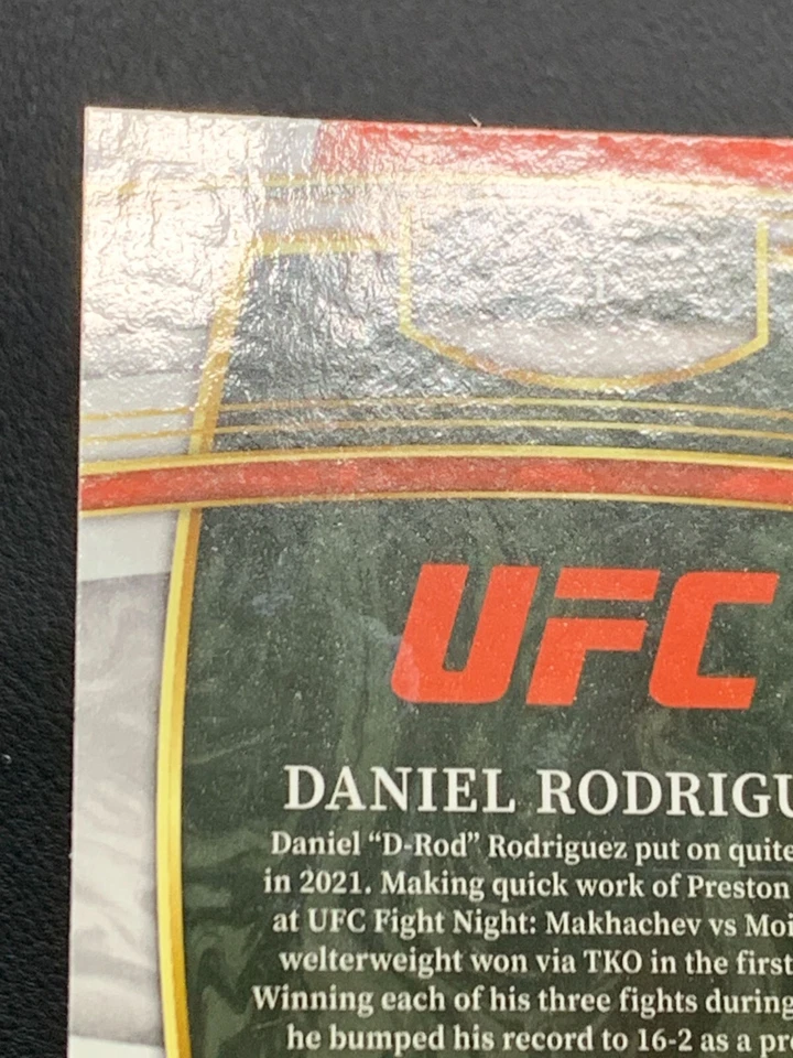 Daniel Rodriguez 21 Blue Select UFC 2022 Panini [2] - Image 3 of 4