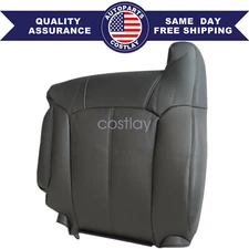 Driver Top Seat Cover Dark Gray For 1999-2002 Chevy Silverado Tahoe GMC Sierra