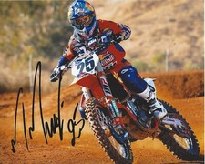 Motocross Racer Marvin Musquin Signed 8x10 Photo COA B Proof Supercross KTM 450