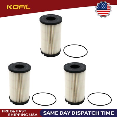 3PCS -K37-1012 For PACCAR FUEL FILTER ELEMENT 30 MICRONS