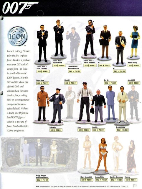 james bond figures for sale