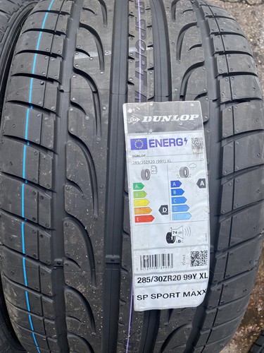 2x 2853020 (99Y) Dunlop SP Sport MAXX J 285 30 20 285/30/20 NEW TYRES - Picture 3 of 7
