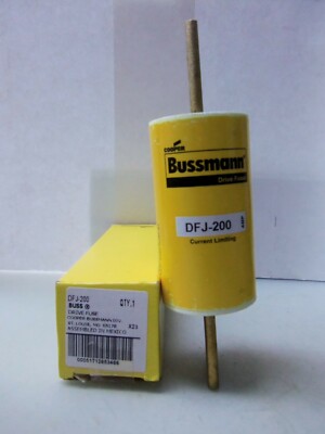 New Bussmann DFJ-200 Amp Class J High Speed Current Limiting Fuse Ferraz HSJ200