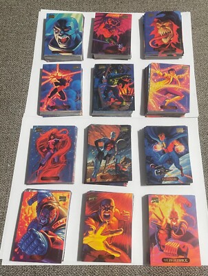 1994 MARVEL MASTERPIECES Singles Complete Your Set Pick Your Cards Fleer