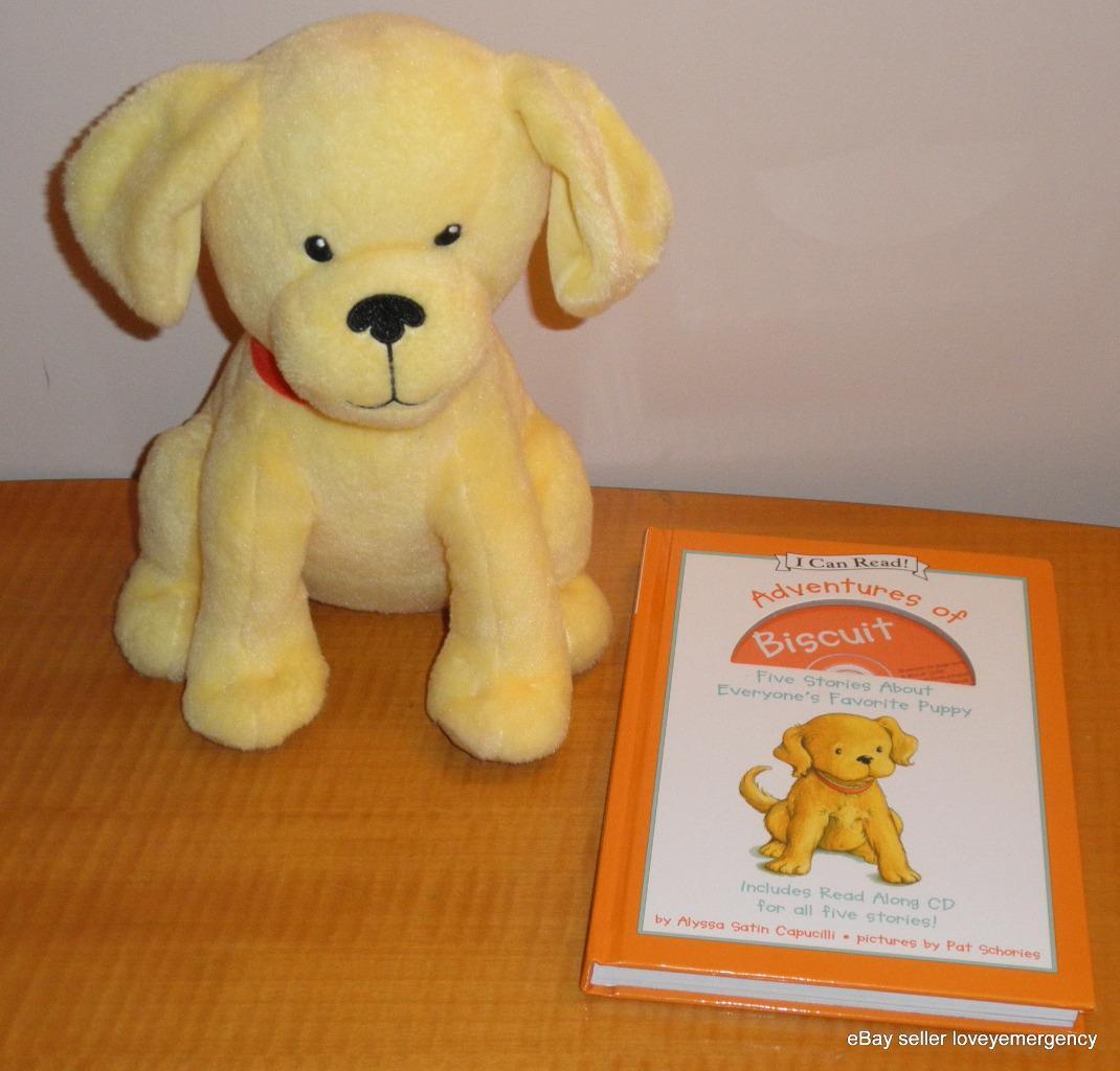 Biscuit Kohls Cares Books Biscuit Dog Plush Yellow Puppy Red