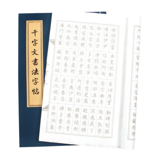 Thousand-Character Classic Copybook Calligraphy Chinese Character Practice Book - Picture 2 of 5