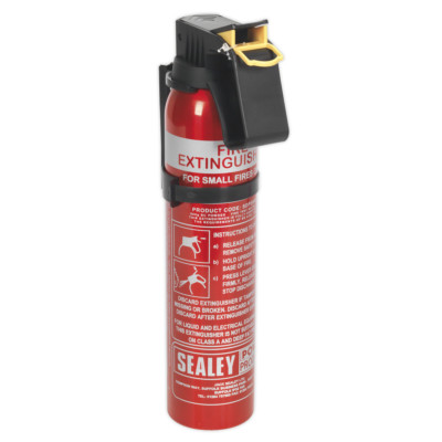 Feuerlöscher 0.6kg Trocken Pulver - Einweg - Sealey SDPE006D Neu