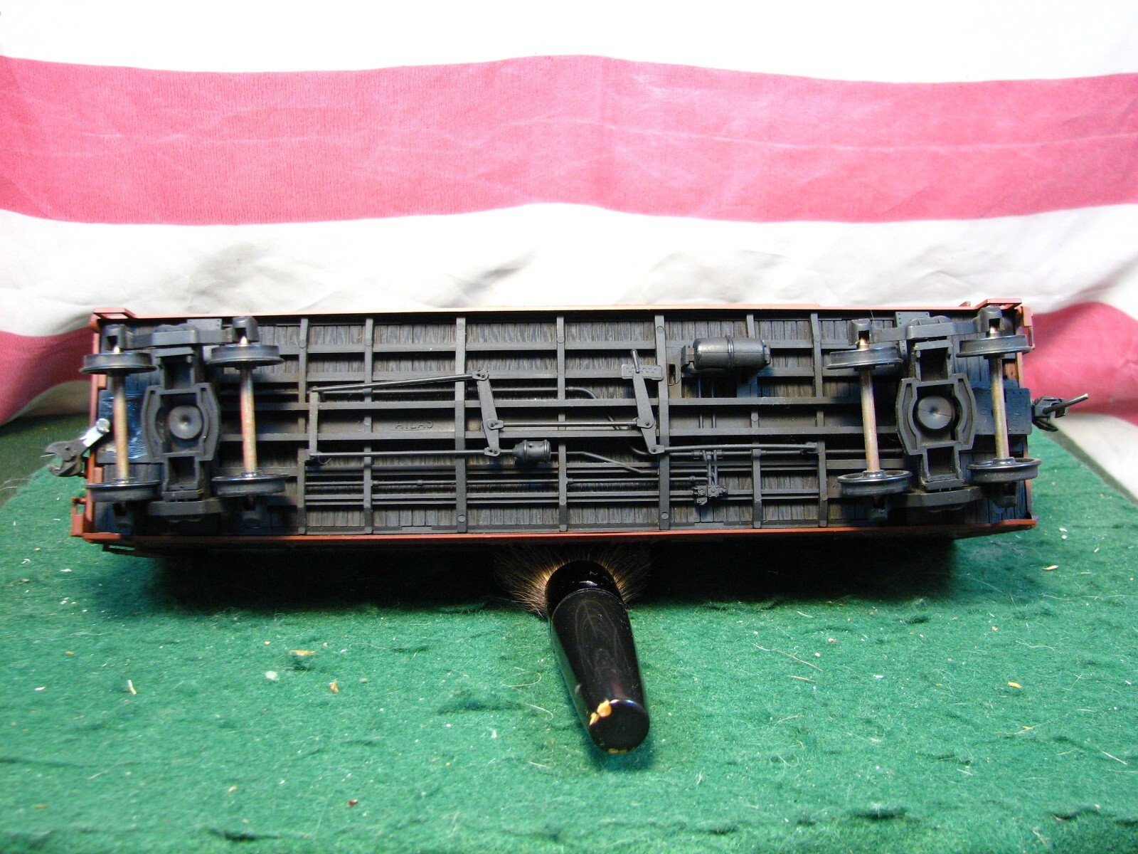 Atlas O Scale Canadian Pacific 40' 2rail Box Car 247103 W Kadee