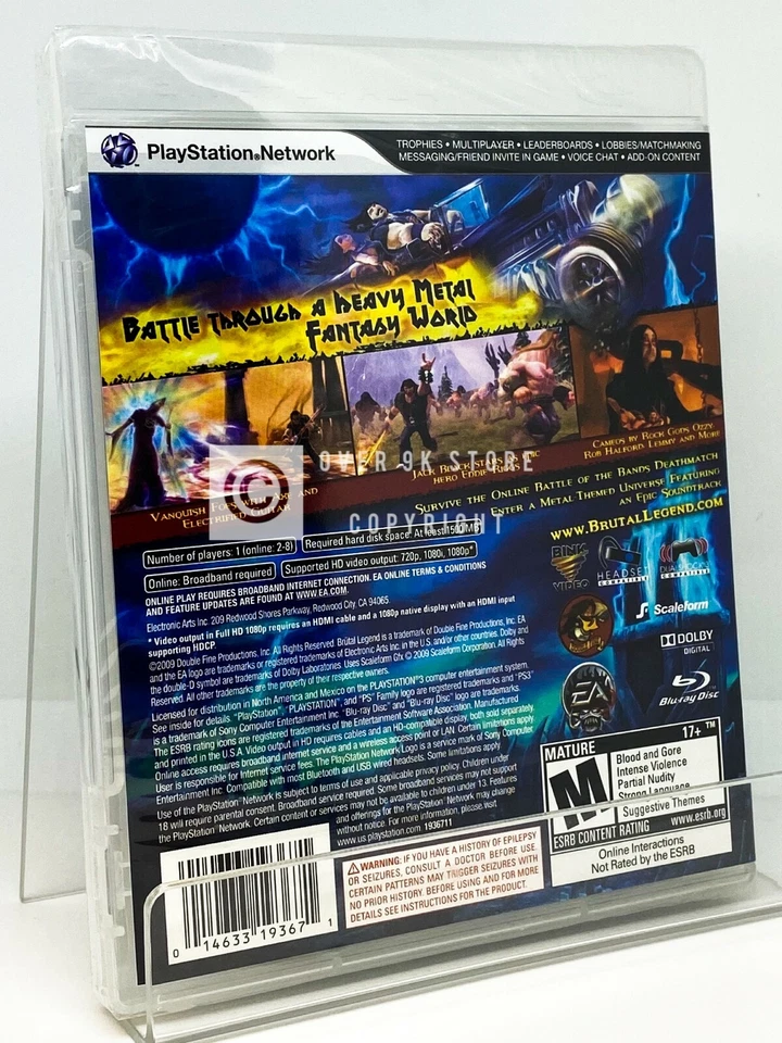 Brutal Legend - PS3 - Nuevo | Sellado de fábrica Foto 4 de 4