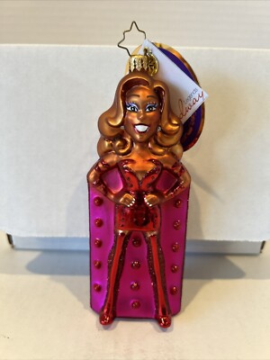 NWT-Christopher Radko Broadway Legends BILLY PORTER as LOLA KINKY BOOTS Ornament
