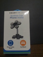Smartpoint Suction Cup Phone Stand, Car Mount, Phone/Tablet Stand