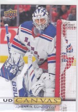 19/20 UD..HENRIK LUNDQVIST..CANVAS..CARD # C160..RANGERS..FREE COMBINED SHIP