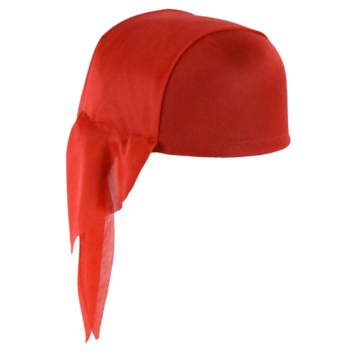 Pirata Durag Do-rag Skull Cap Costume Accesorio Sombrero estructurado - Imagen 3 de 6
