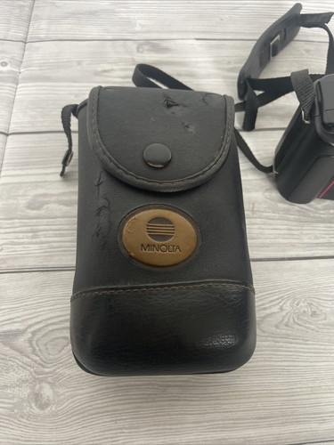 Minolta AF DL 35mm Compact Camera Auto Focus Built In Flash Lens & Case - Bild 2 von 13