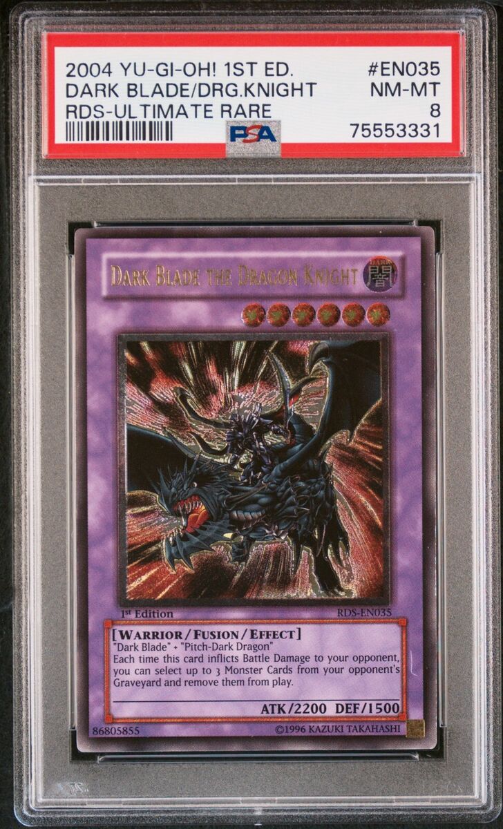 YuGiOh DARK BLADE THE DRAGON KNIGHT RDS-EN035 1st Edition! Rare NM