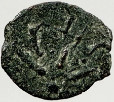 80BC Biblical Jerusalem Widow's Mite ALEXANDER JANNAEUS Coin HENDIN 1153 i120826