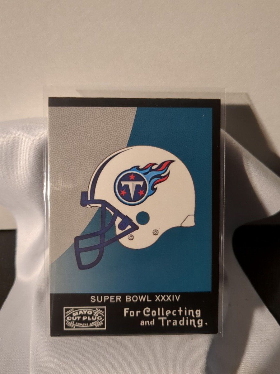 2008 Topps Mayo Super Bowl Match-Up Titans Football Card #SB34C
