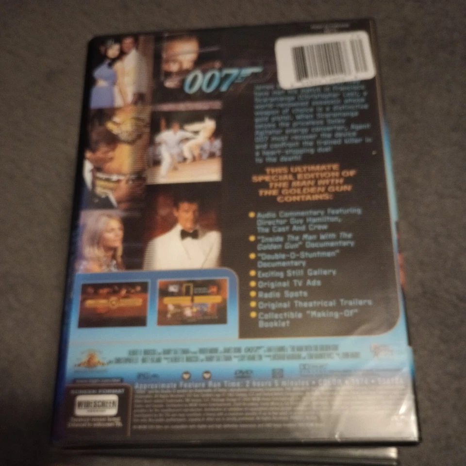 NEW The Man With The Golden Gun DVD Special 007 Edition Roger Moore Ian Flemming - Image 2 of 2