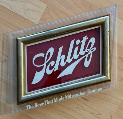 Vintage Schlitz Beer sign