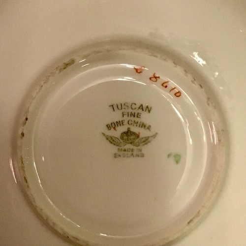 Tuscan Fine China Pink Daisy Cup Saucer - Picture 8 of 8