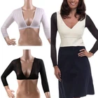 Mesh Top Long Sleeve - Shirt Bottoming Sleeve Arm Cover Shoulder Sleeves Fashion