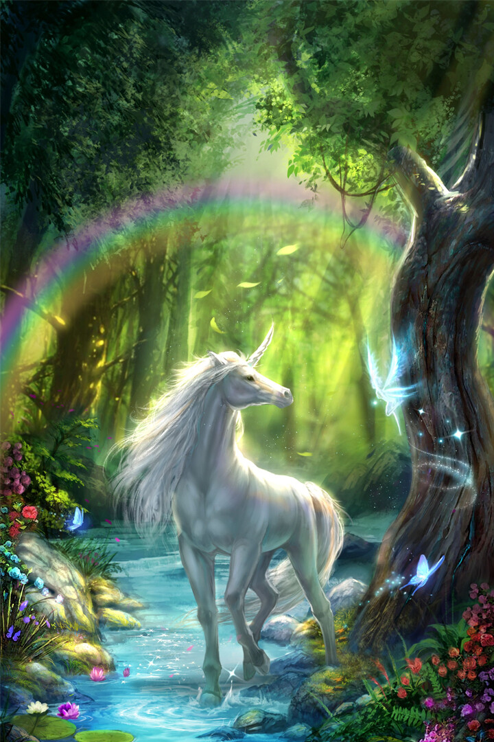 Unicorn Sign Wall Decor - 8 X 12 Inches Aluminum Metal Poster, Unicorn Gifts For Girls, Unicorn Room Decor, Unicorn Pictures - View #4