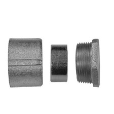 APPLETON EC-50, Rigid Conduit Coupling, 1/2", Iron, 3-Piece, 1pc