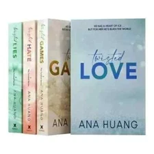 Twisted Series 4 Books Collection Set By Ana Huang NEW Paperback USA stock