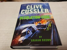 Clive Cussler Desolation Code by Graham Brown (2024, Hardcover) SIGNED 1st/1st
