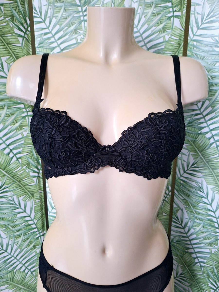 Soutien-gorge Push-up Lise Charmel Star Beauté Taille 90C - Noir - Neuf Sans étiquette