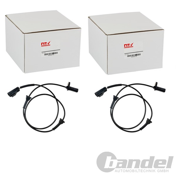 2X NTY ABS-SENSOREN Vorne Passend FÜR Volvo S60 S80 V70 XC70-image