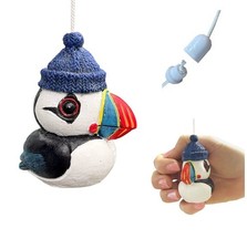 Large Puffin Light Pull with Choice of Cord Colour & Connector