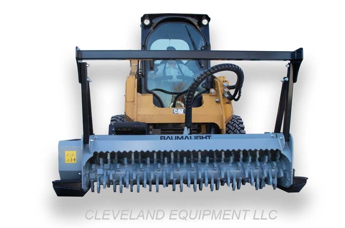 BAUMALIGHT MS572 FORESTRY DRUM MULCHER SKID STEER ATTACHMENT