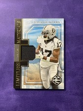 2023 Panini Limited Limitless Materials Davante Adams #LM-8/ 150 (MEM)