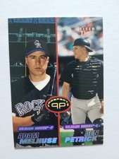 2001 Fleer Ultra Adam Melhuse Ben Petrick #247 Rookie RC