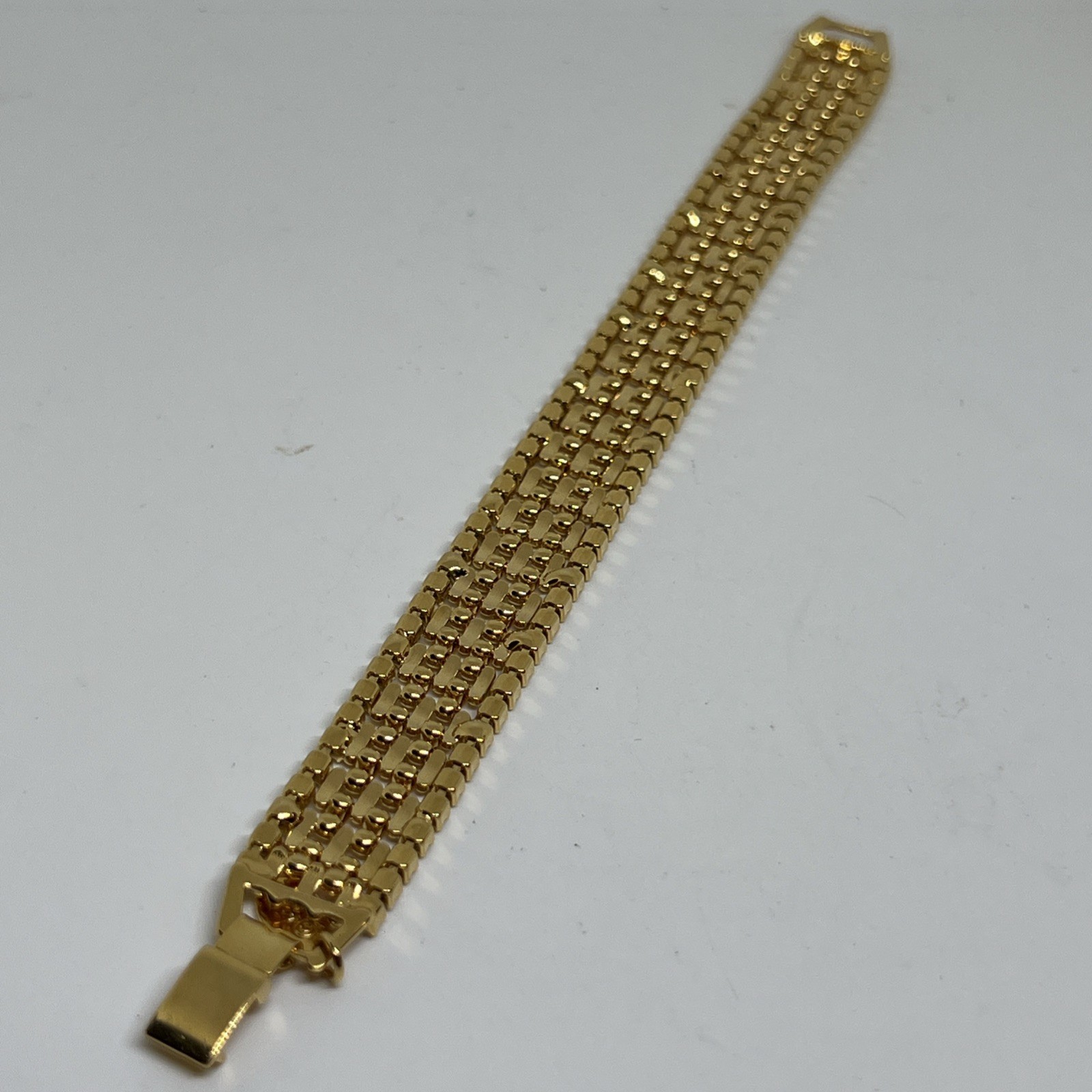 Vintage KJL Kenneth Jay Lane Gold Tone & Rhinesto… - image 5