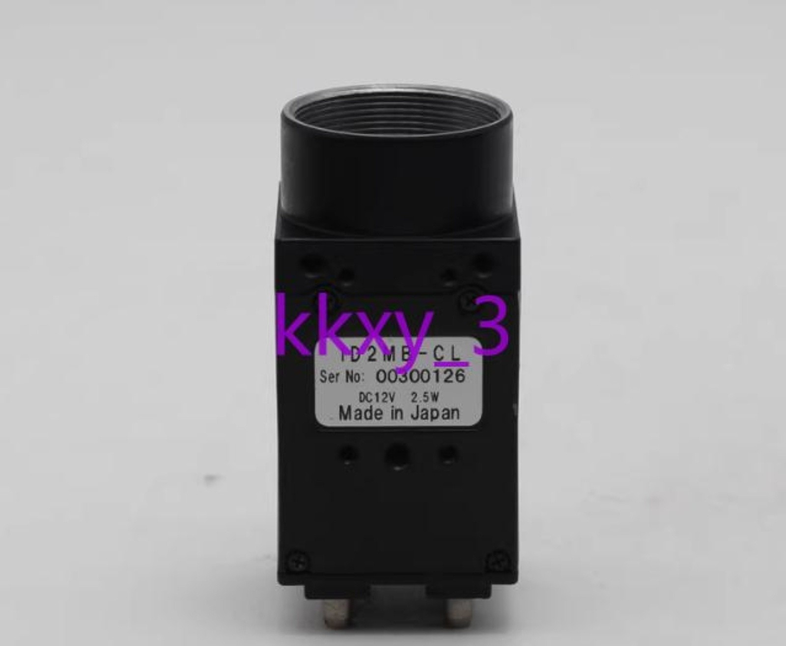 1 PCS IDULE Ccmpact Size ID2MB-CL Black and White Industrial Camera tested OK *s