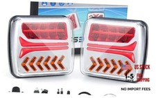 Magnetic Trailer Lights,Wireless Tow Lights Kit with USB-C