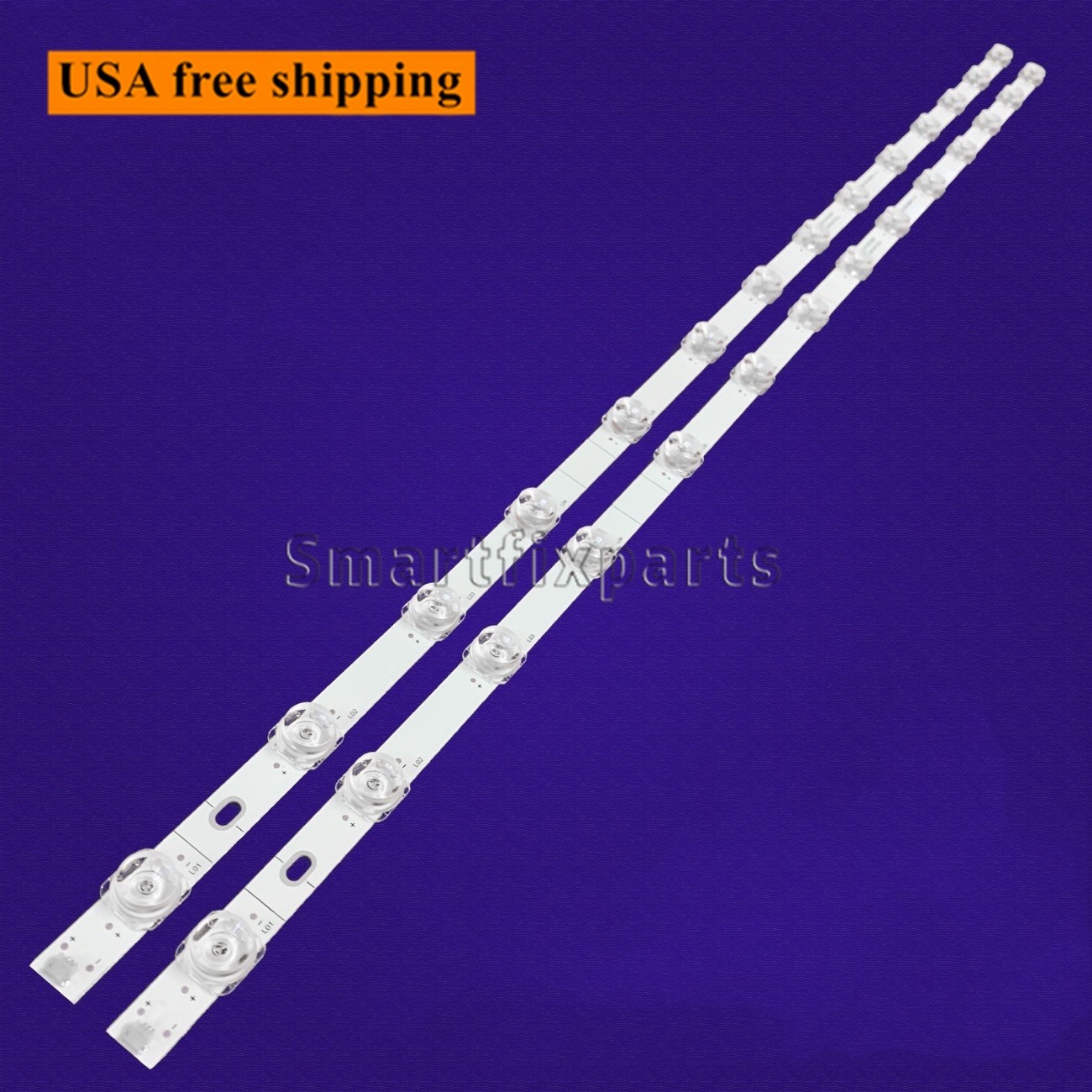 LED Backlight Strips For Hisense JL.D425E1330-003BS-M_V02 SVH425A11 43R61G