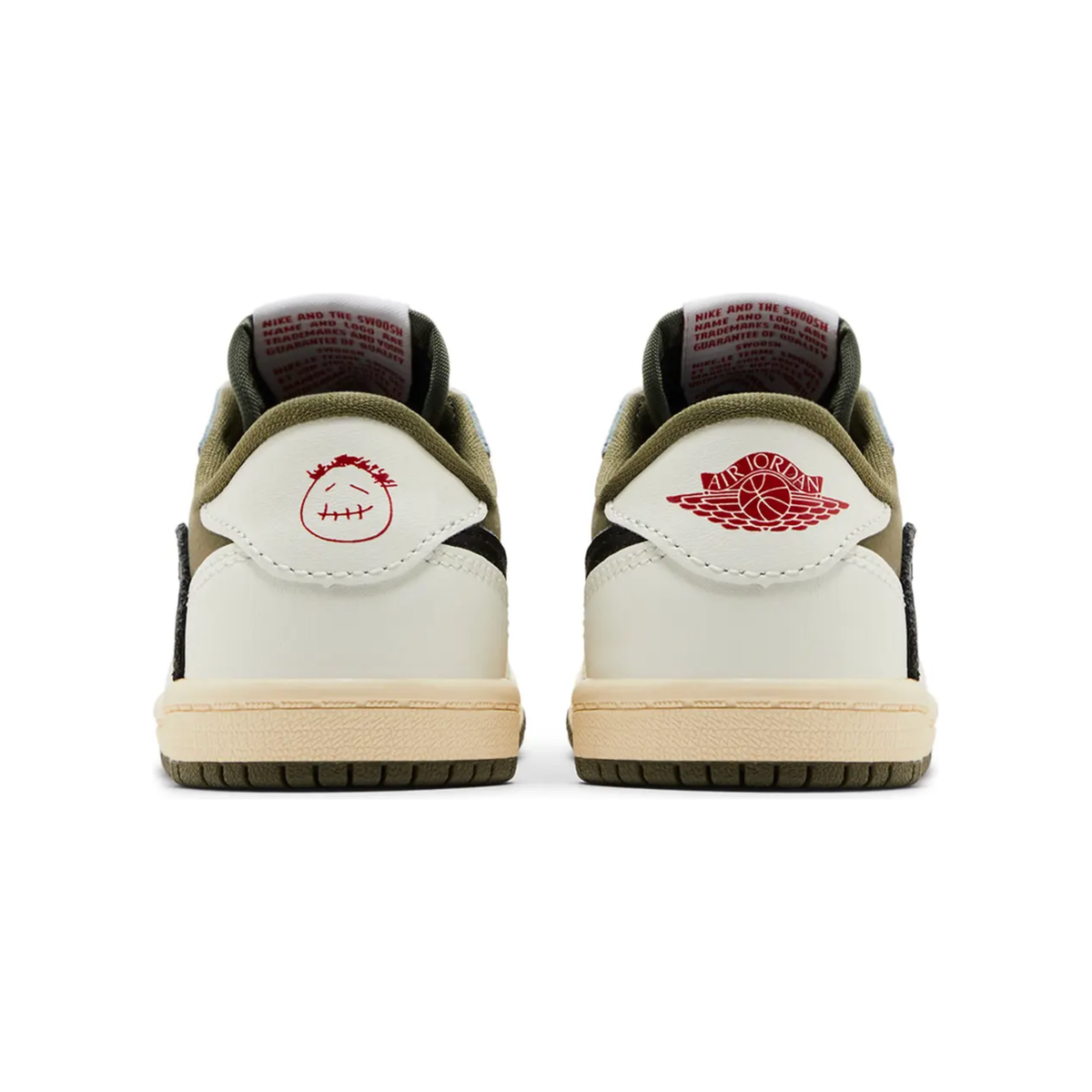Jordan 1 Retro Low OG SP Travis Scott Medium Olive (TD) | eBay