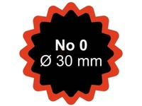 1 X Rema Tip-Top Schlauchflicken Nr. 0 Ø30 Mm Rotrand FüR Fahrrad, Motorrad Auto