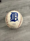 Detroit Tigers 1993 Original Autographed Baseball Multiple Signatures Whitaker