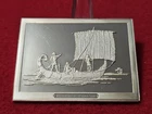 SHIPS' AHOY Reed Hull Egyptian Ship 3.125 Troy Oz Sterling Silver Proof   #T0836