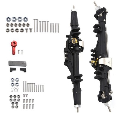 Black Front Rear Axle For AXIAL WRAITH 1/10 RR10 90031 90045 90056 90048 1:10 RC