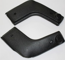 New Mopar Black Bench Seat Hinge Covers 1970-76 A-body 1973-74 E-body