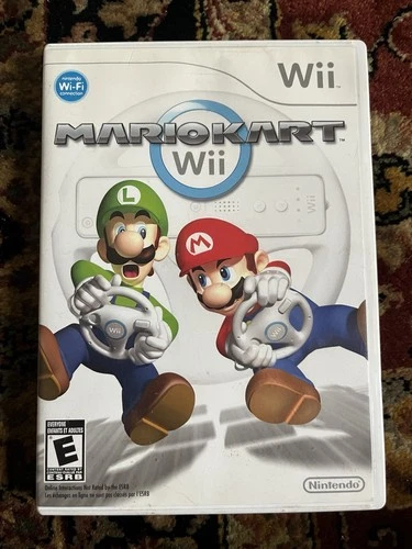 Case and Manual Only NO GAME Mario Kart Wii Nintendo Wii Authentic